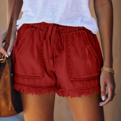 os0yHigh Waisted Shorts Jeans big size Summer Women s Denim Shorts Large Size XXL For Women