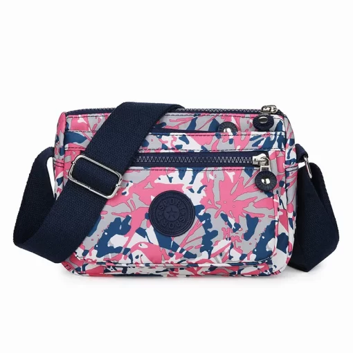 v8vMKorean Style Women Crossbody Bag Large Capacity Waterproof Shoulder Bags for Girls Multifunctional Outdoor Travel Bags
