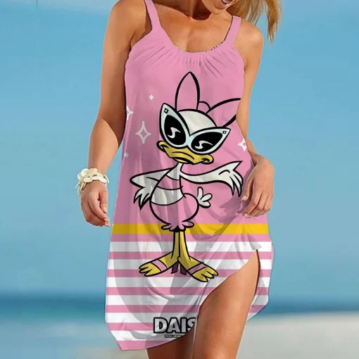 yUP1Women s Fashion Dresses 2022 Year Fashion Disney Clothes for Summer Outfits Beach Dress 2022 New