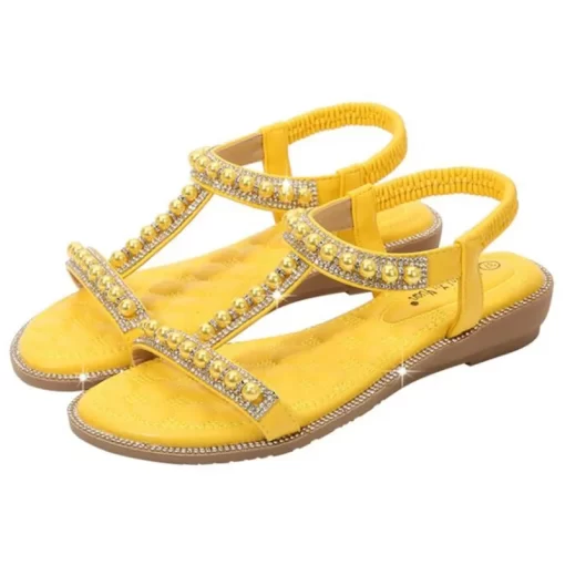 zNGrTIMETANGNew Summer Fashion Women s Comfortable Sandals Ladies Peep toe Sandals Slip on Flat Casual Shoes