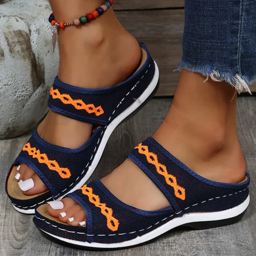 2J3XCustomized Women Sandals Orthopedic Slippers Summer Shoes WTX372803