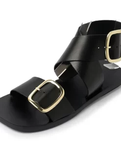 Drestrive 2023 Fashion Beach Casual Shoes Buckle Flat Heel Cow Split Leather Square Toe Summer Women.jpg 640x640.jpg