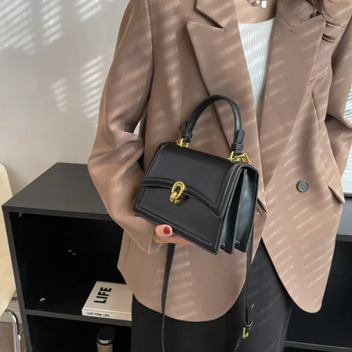 New Small PU Leather Crossbody Bags for Women 2023 Simple Totes Shoulder Bag Lady Luxury Brand.jpg
