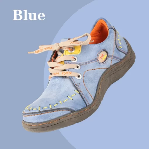 TMA EYES Women s Hand Stitched Leather Sneakers Lightweight Flat Design Shoes For Women For Autumn.jpg 640x640.jpg (3)