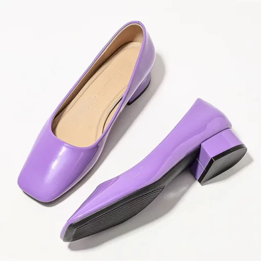 Women Luxury Designer Pumps Null Square Toe Wide Fitting Dress Shoes Shiny Leather Green Purple Slip.png 640x640.png (2)