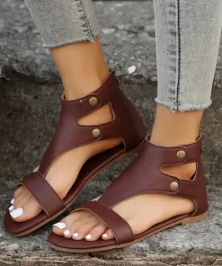 Women s Sandals 2024 Summer New Open Toe Sandals Large Size Fashionable Casual Flat Sandalias Retro.jpg 640x640.jpg