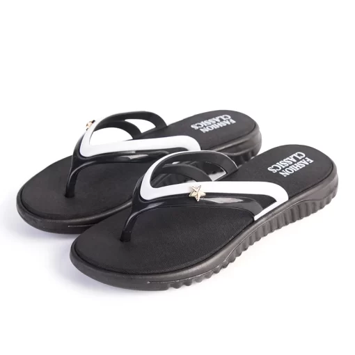 X30oSXQYFW Womens Summer Slip on Shoes Anti slip Hard wearing Fashion Leisure Slippers Beach Swimming Walk