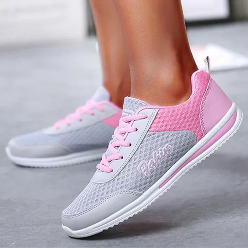 b0NuShoes For Women Sneakers Flat Casual Shoes Female 2024 New Breathe Women Sports Shoes Lightweight Athletic