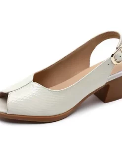 Elegant Comfort Fish Mouth Women High Heel Shoes 2023 Plus Size Women Shoes Fashion Sandal High.jpg 640x640.jpg (3)